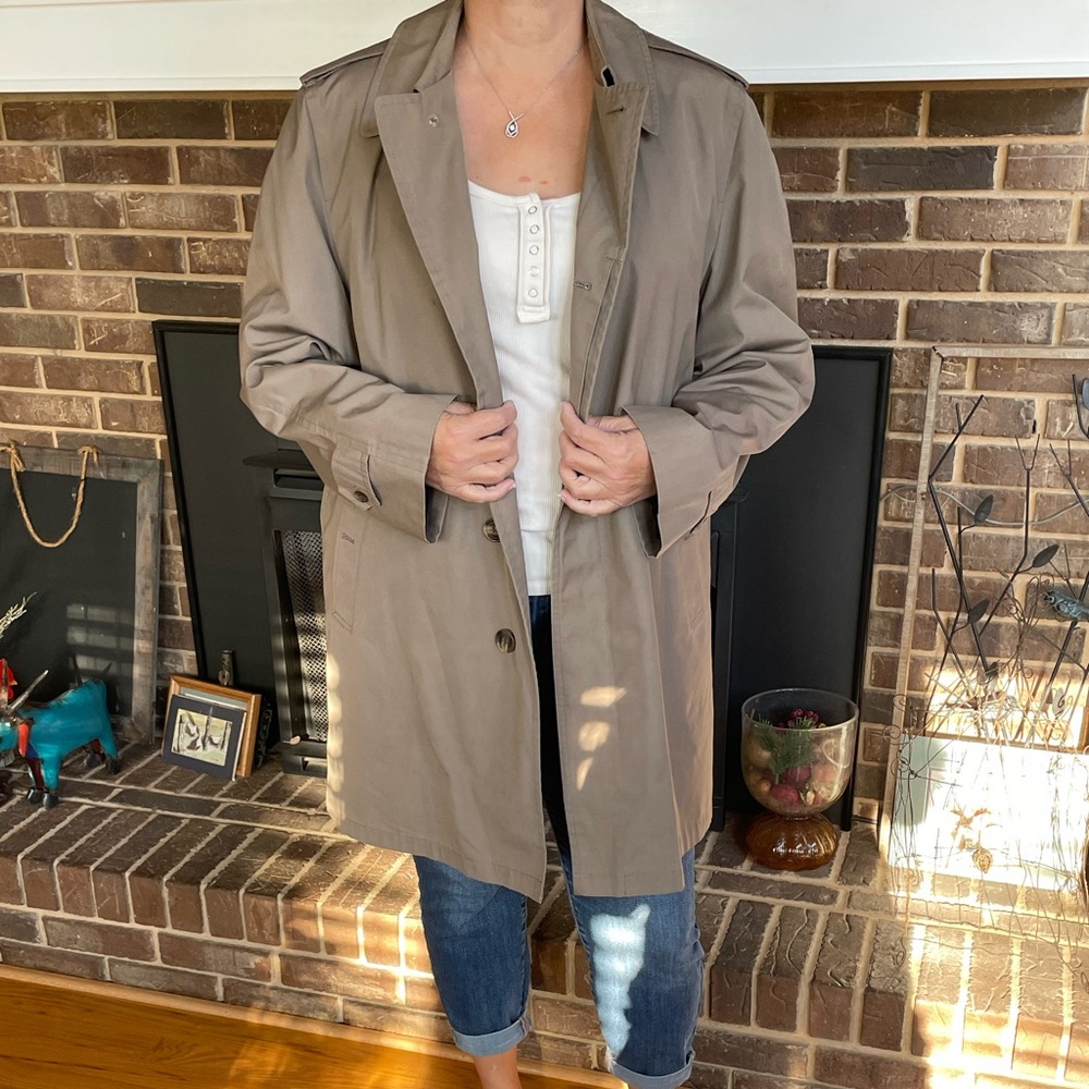 Vintage London Fog trench coat.